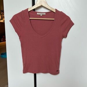 monk & lou v-neck short sleeve shirt